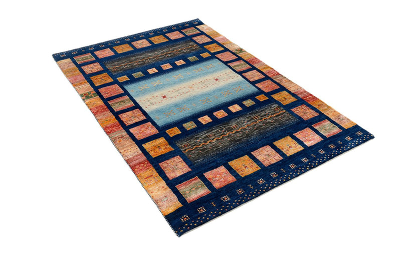 Gabbeh-tæppe - Loribaft Indus - 187 x 125 cm - flerfarvet