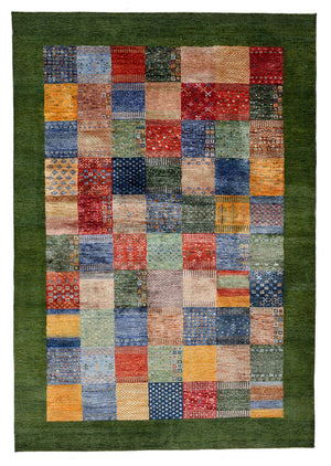 Gabbeh-tæppe - Loribaft Indus - 246 x 171 cm - flerfarvet