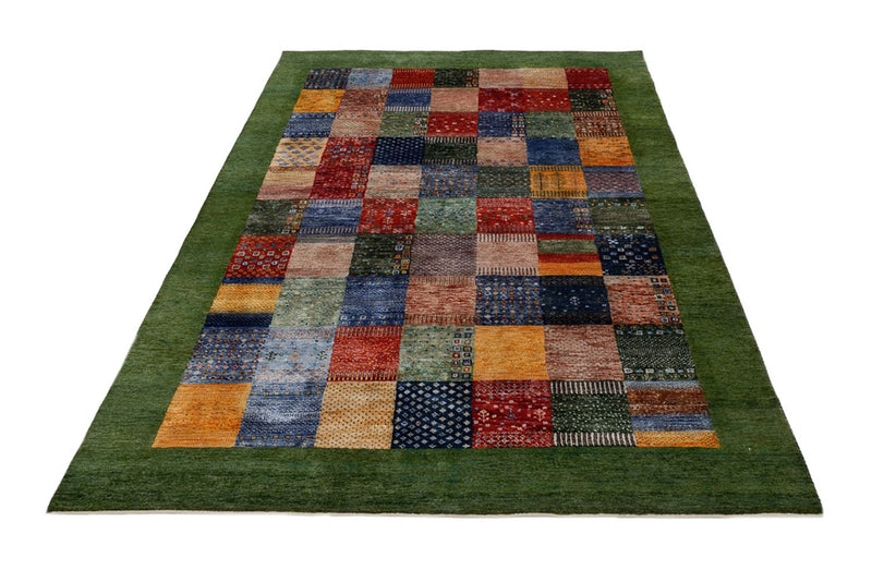 Gabbeh-tæppe - Loribaft Indus - 246 x 171 cm - flerfarvet