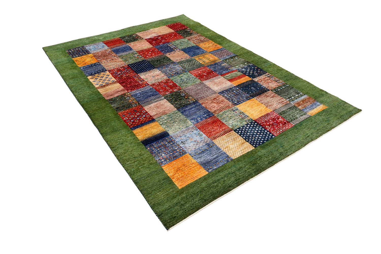 Gabbeh-tæppe - Loribaft Indus - 246 x 171 cm - flerfarvet
