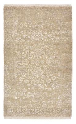 Designer tæppe - 153 x 94 cm - mørk beige