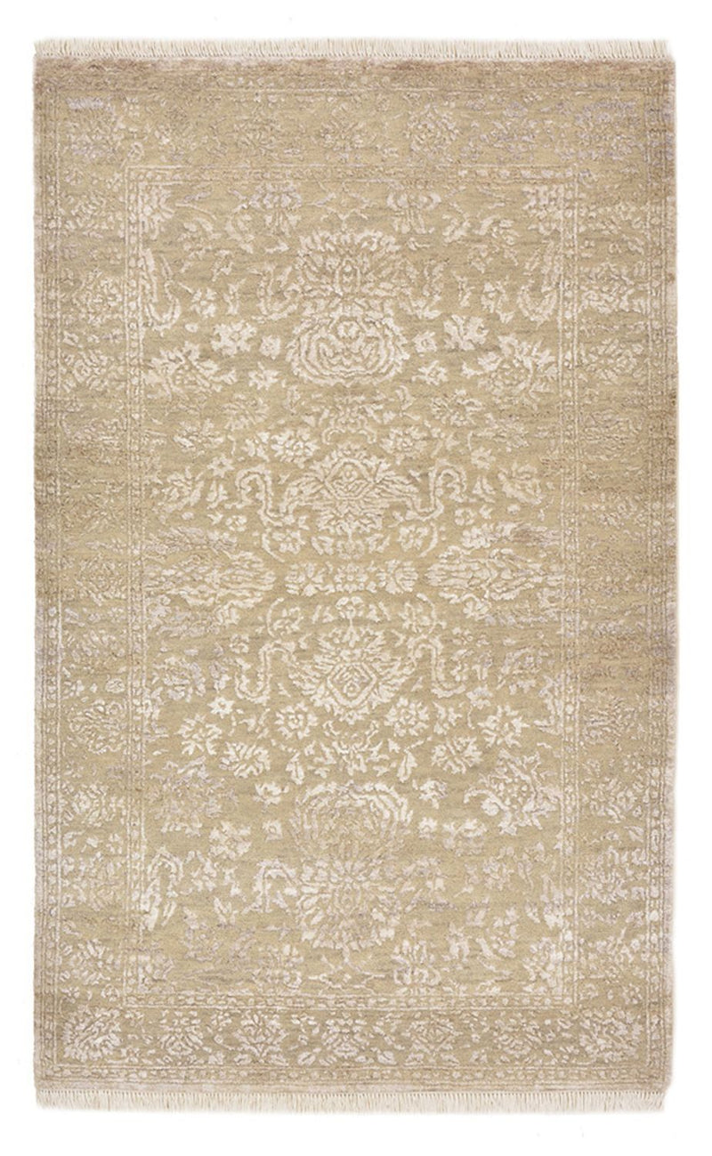 Designer tæppe - 153 x 94 cm - mørk beige