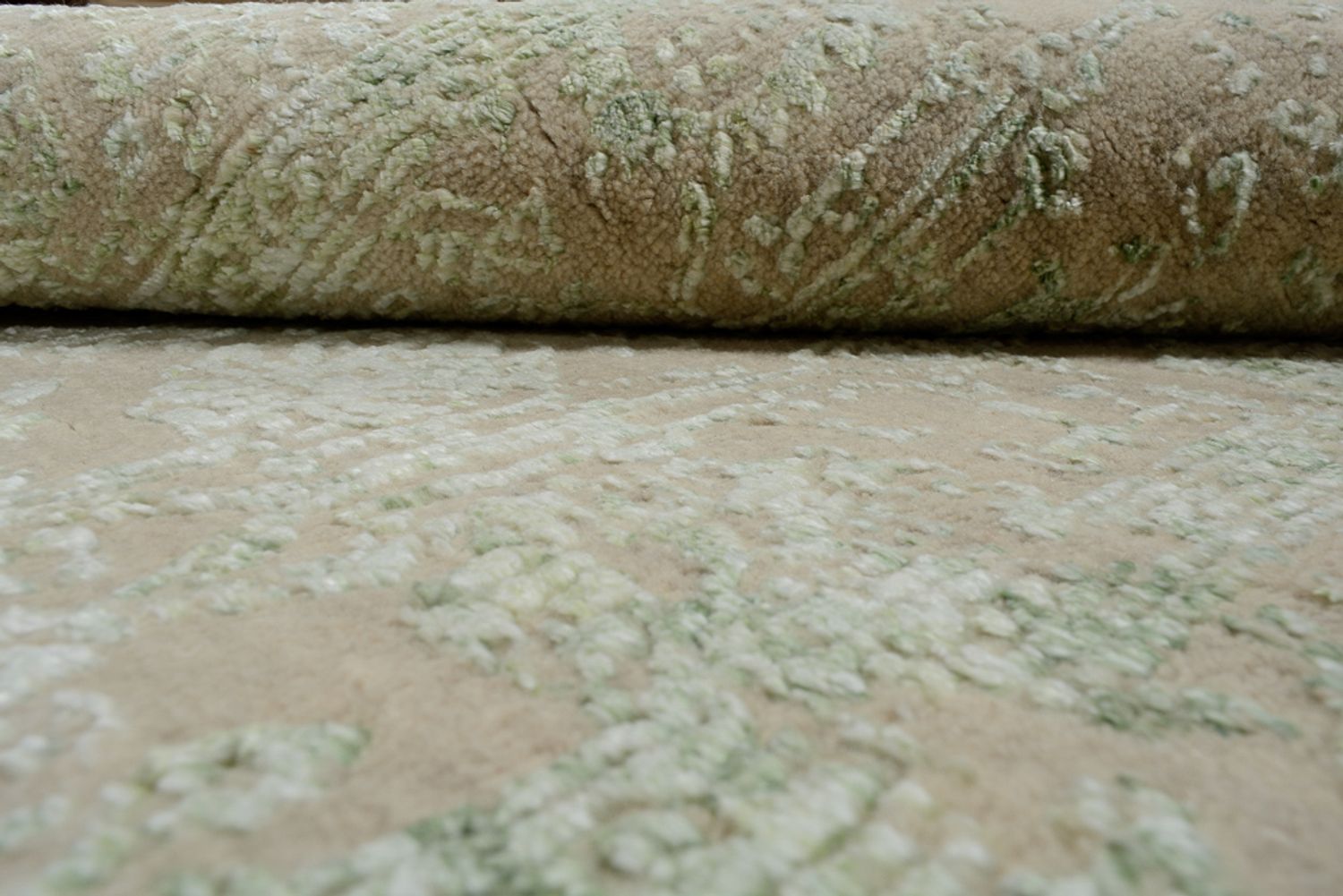 Designer tæppe - 151 x 94 cm - sand