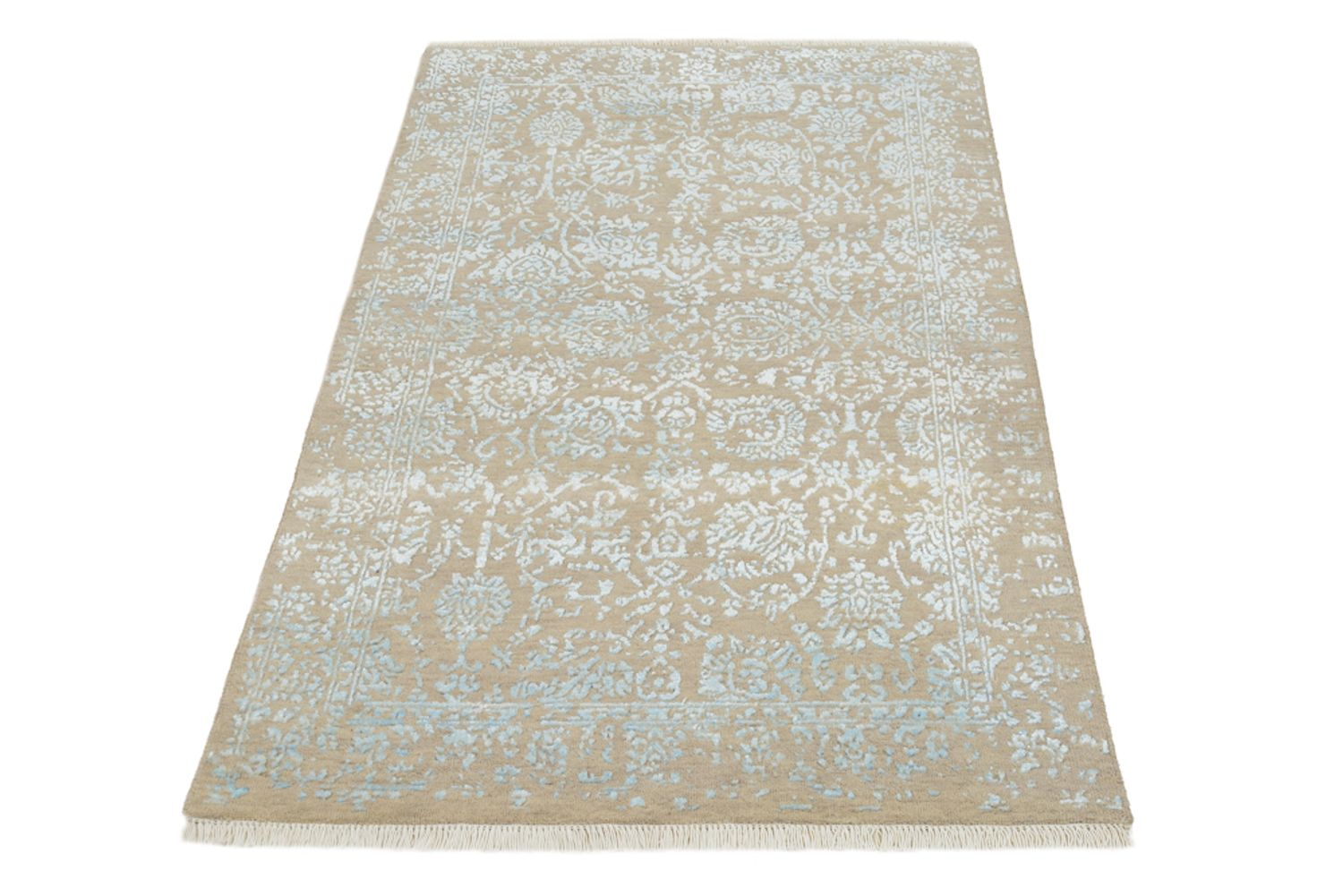 Designer tæppe - 151 x 93 cm - sand