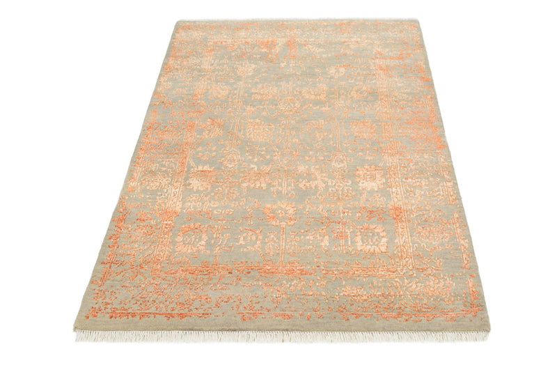 Designer tæppe - 148 x 103 cm - mørkegrå