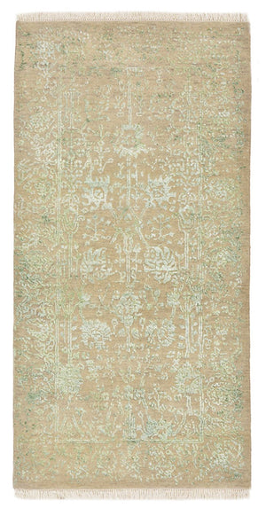 Designer tæppe - 139 x 71 cm - sand