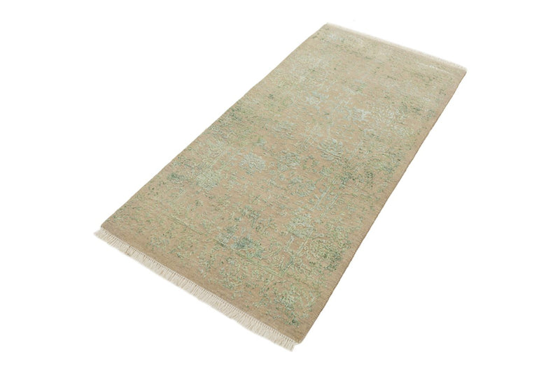 Designer tæppe - 139 x 71 cm - sand