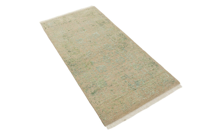 Designer tæppe - 139 x 71 cm - sand
