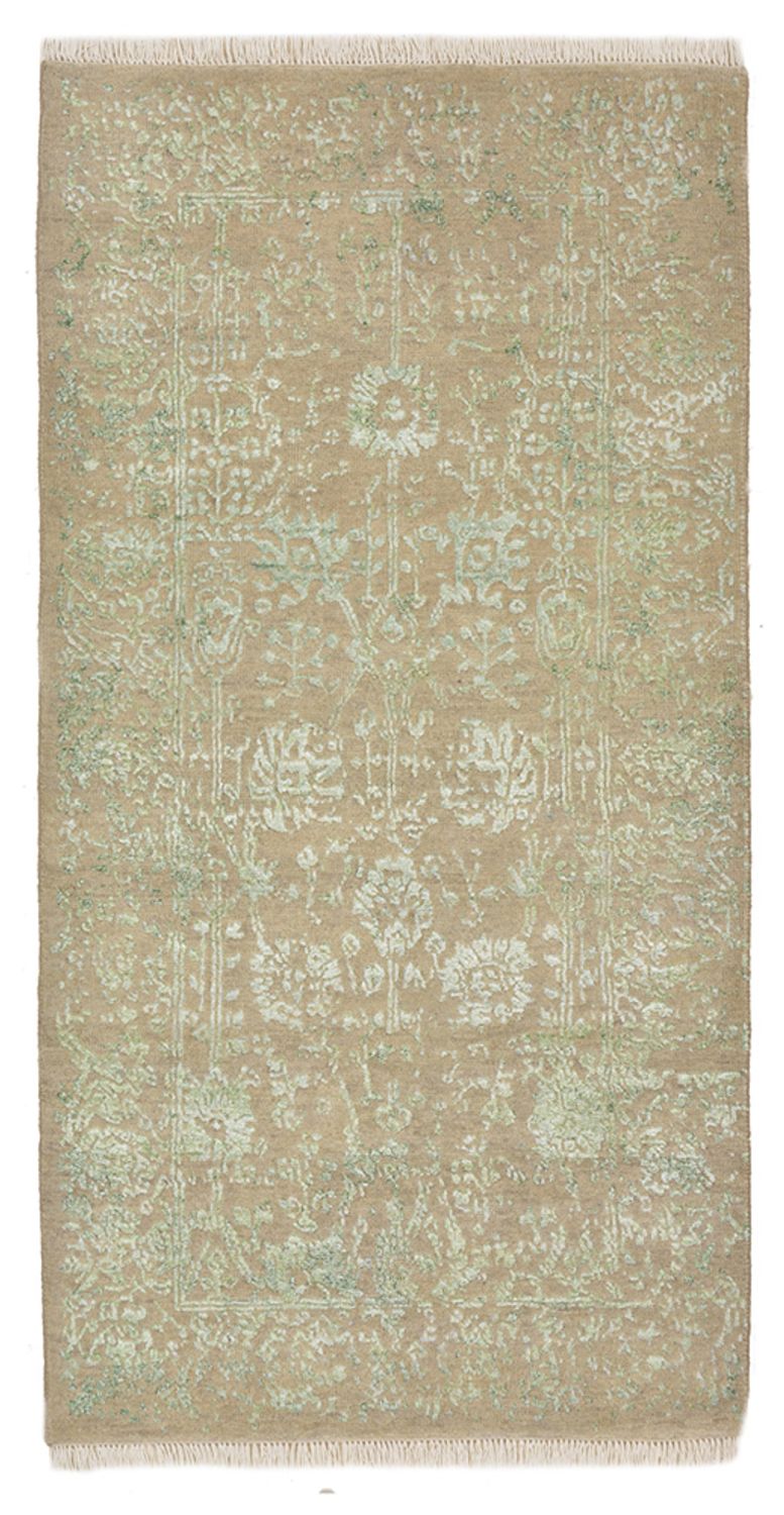 Designer tæppe - 139 x 74 cm - sand
