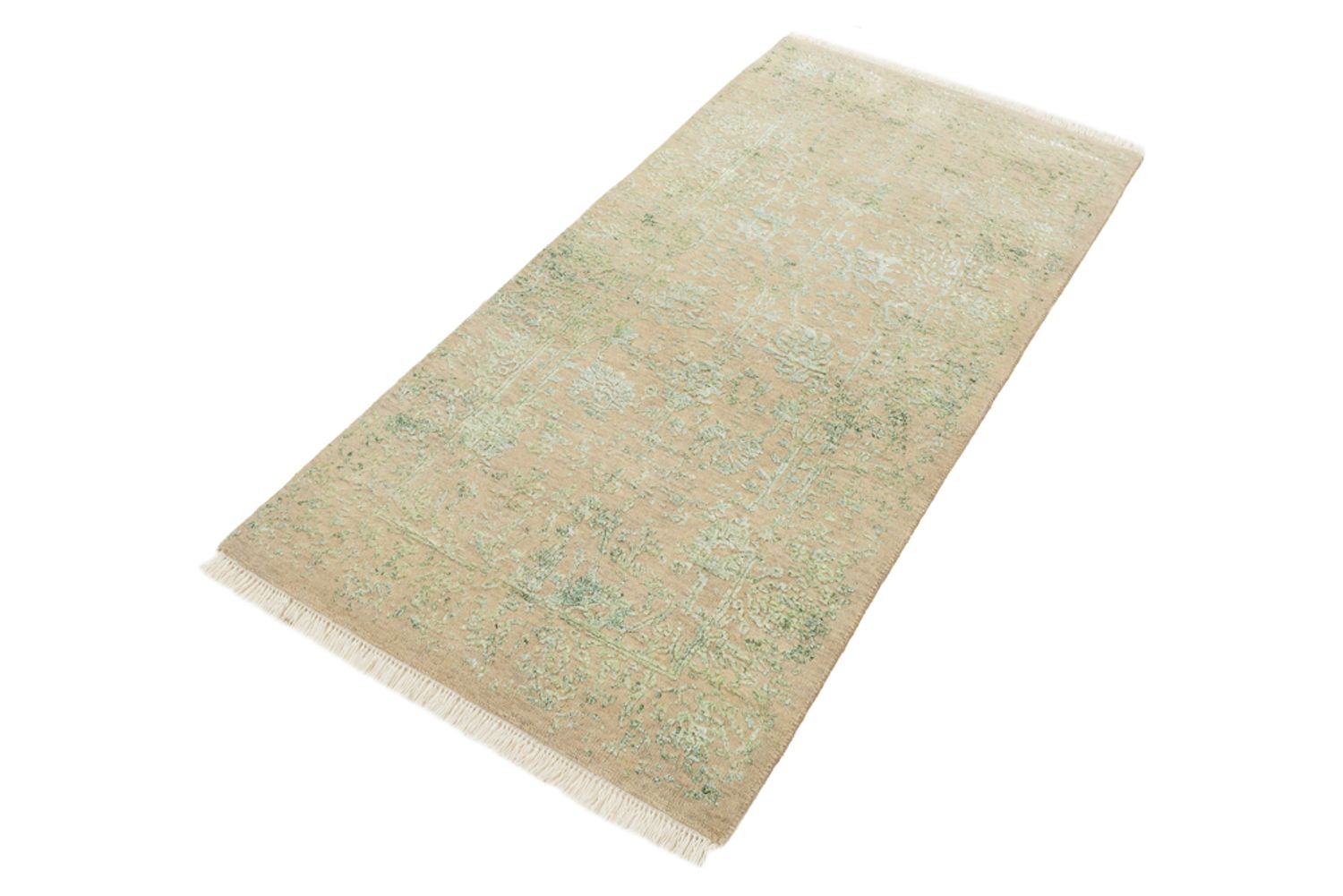 Designer tæppe - 139 x 74 cm - sand