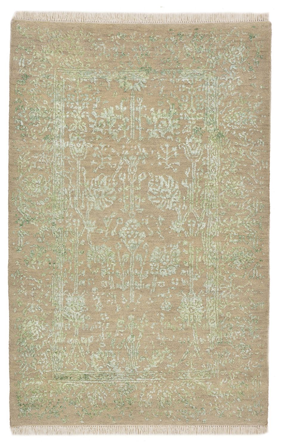 Designer tæppe - 120 x 79 cm - sand