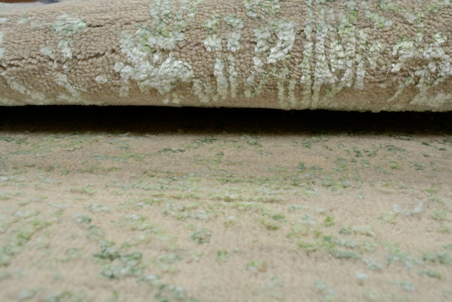 Designer tæppe - 120 x 79 cm - sand