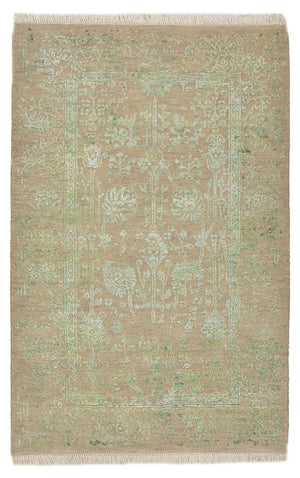 Designer tæppe - 120 x 79 cm - sand