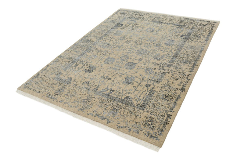 Designer tæppe - 184 x 151 cm - sand