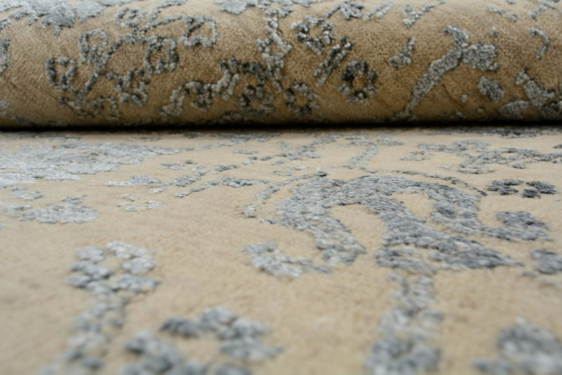 Designer tæppe - 184 x 151 cm - sand