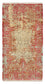 Designer tæppe - 134 x 71 cm - lysrød