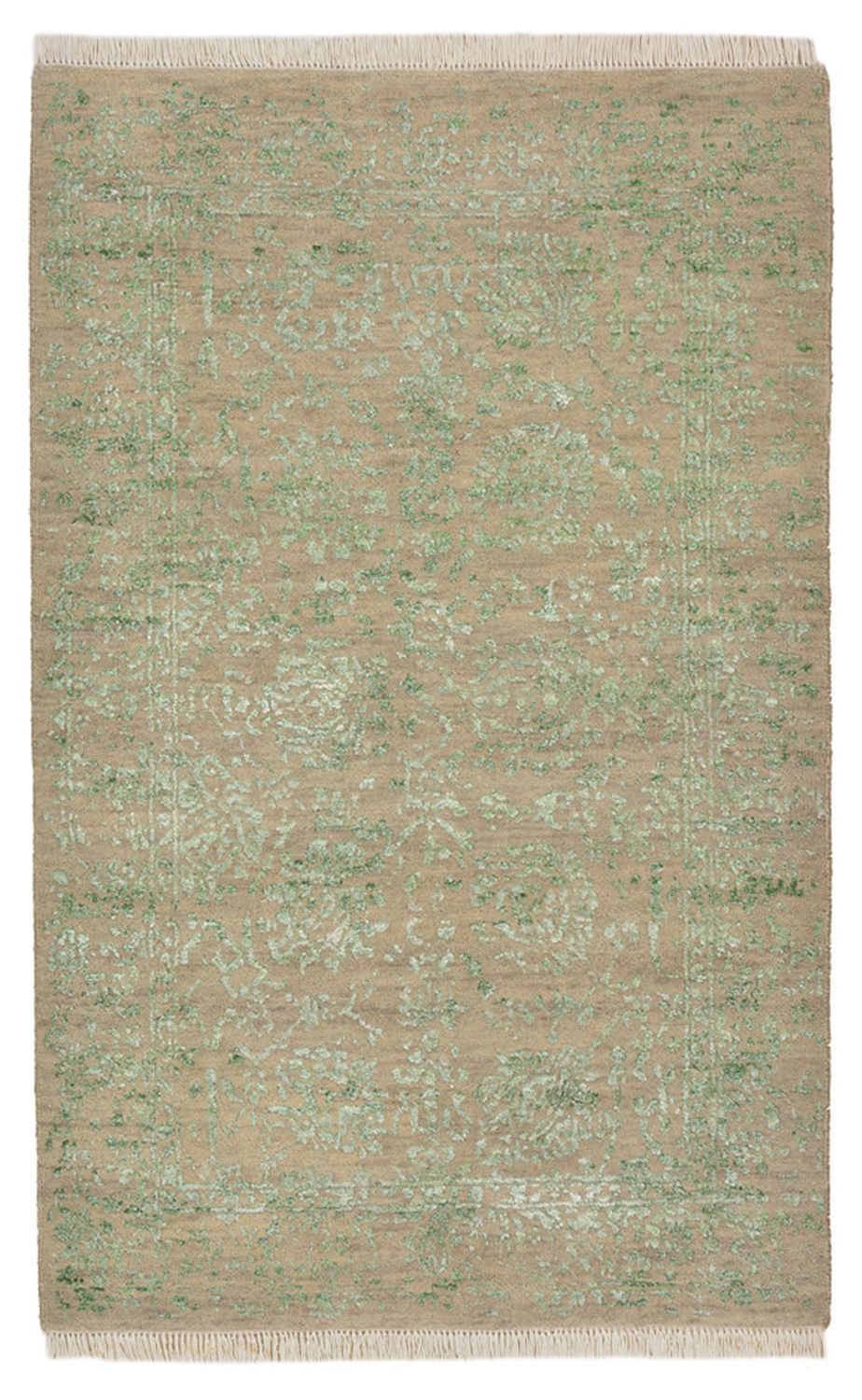Designer tæppe - 133 x 76 cm - sand