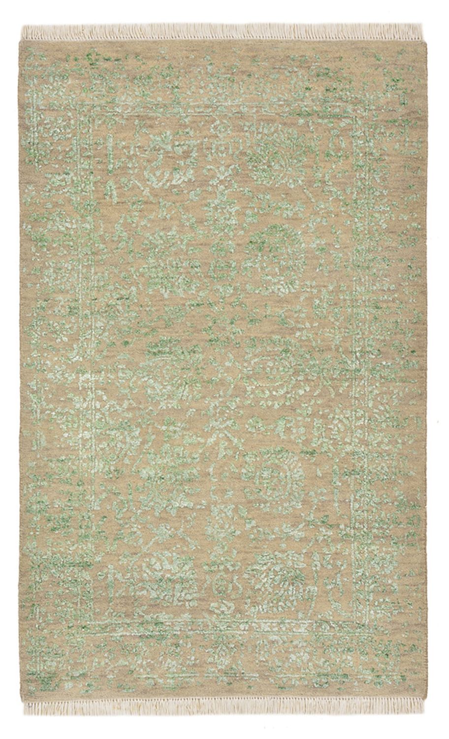 Designer tæppe - 123 x 77 cm - sand