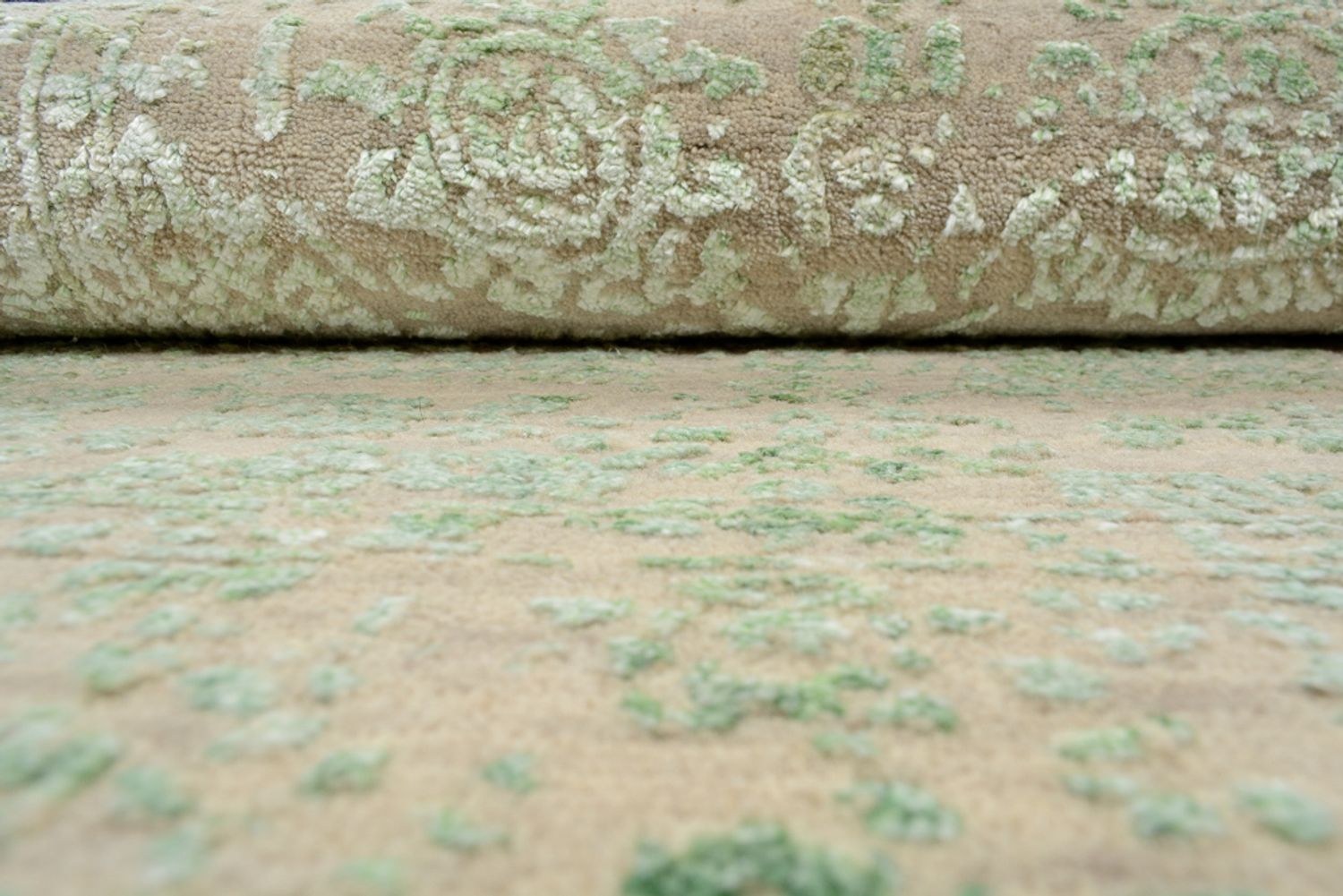 Designer tæppe - 138 x 76 cm - sand