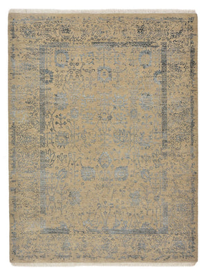 Designer tæppe - 201 x 155 cm - sand