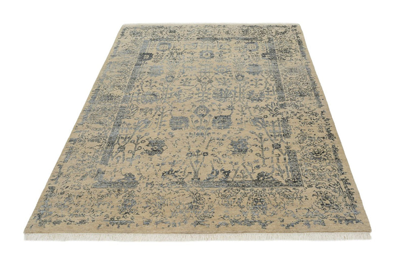 Designer tæppe - 201 x 155 cm - sand