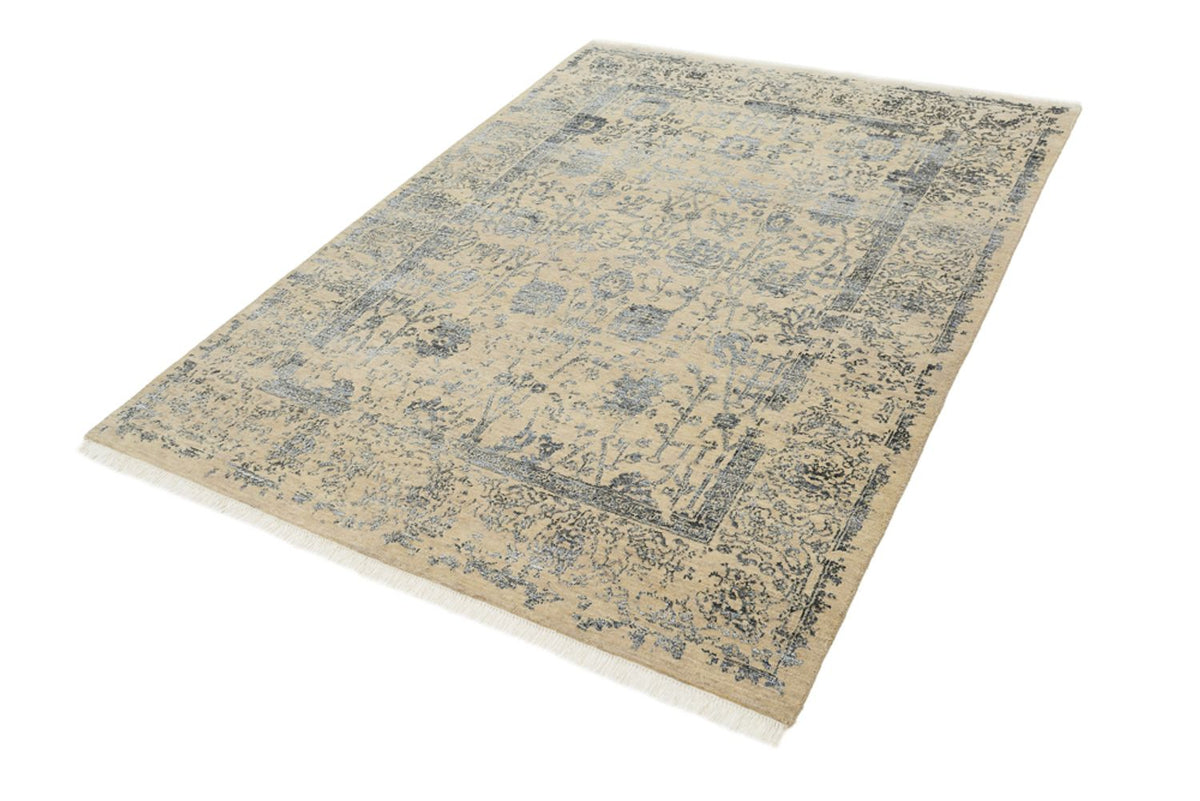 Designer tæppe - 201 x 155 cm - sand
