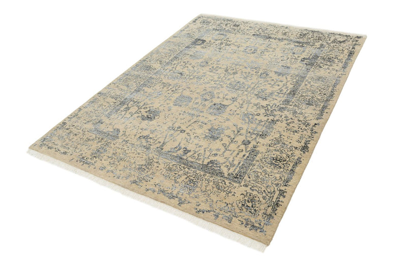 Designer tæppe - 201 x 155 cm - sand