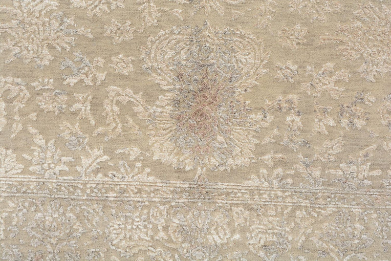 Designer tæppe - 179 x 131 cm - lys beige
