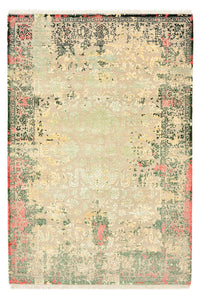 Designer tæppe - 188 x 130 cm - lys beige