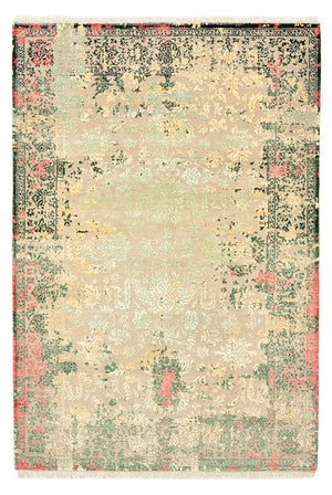Designer tæppe - 188 x 130 cm - lys beige