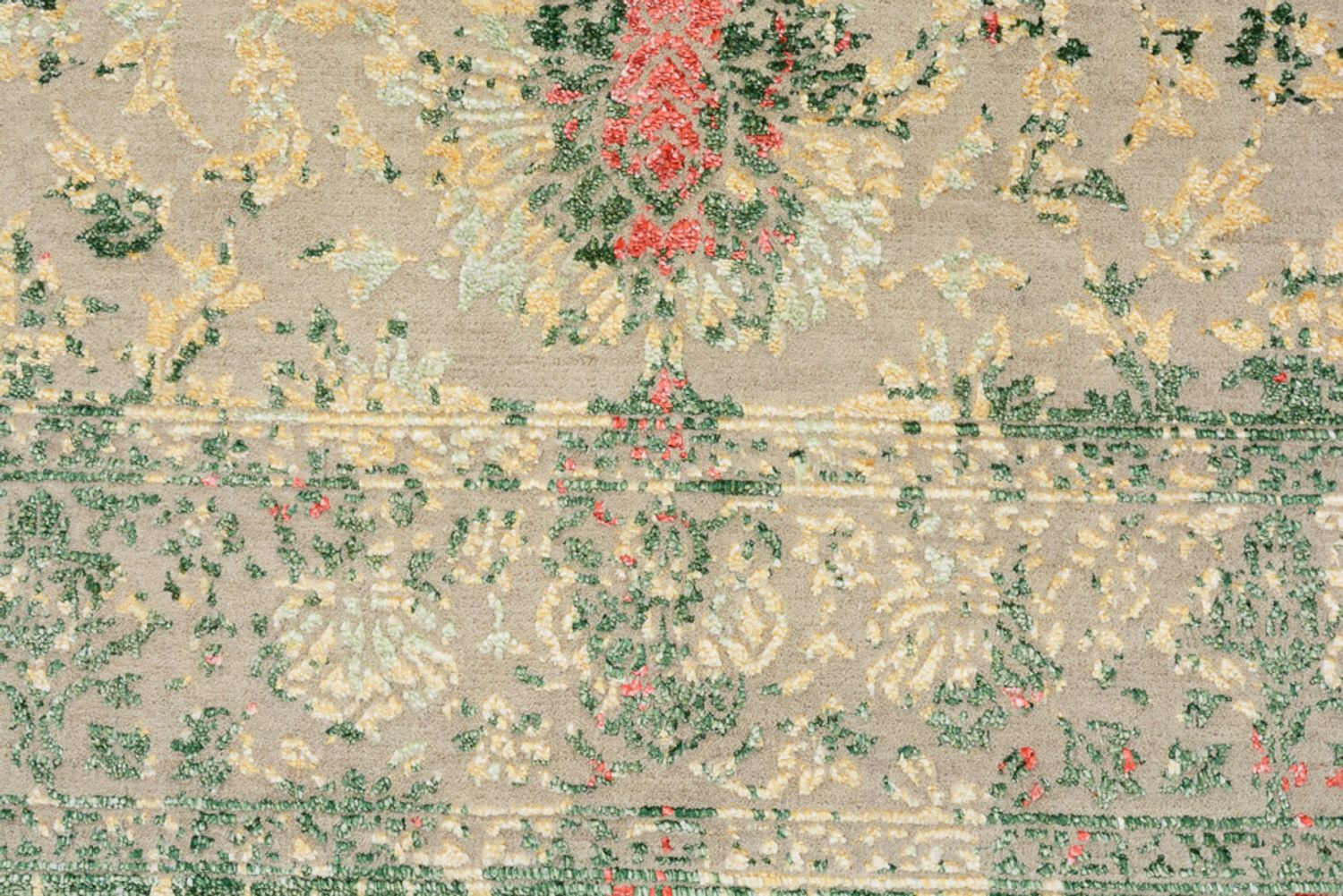 Designer tæppe - 188 x 130 cm - lys beige