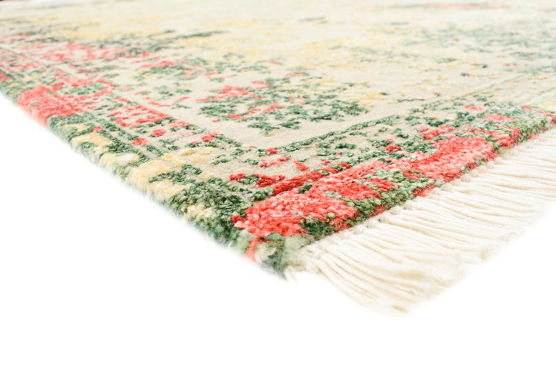 Designer tæppe - 188 x 130 cm - lys beige