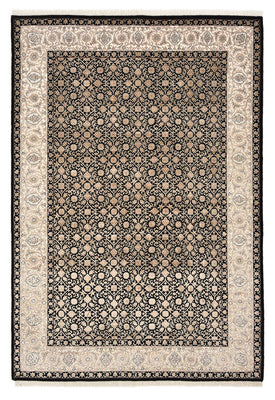 Orientalsk tæppe - Bijar - Indus - 204 x 141 cm - mørk beige