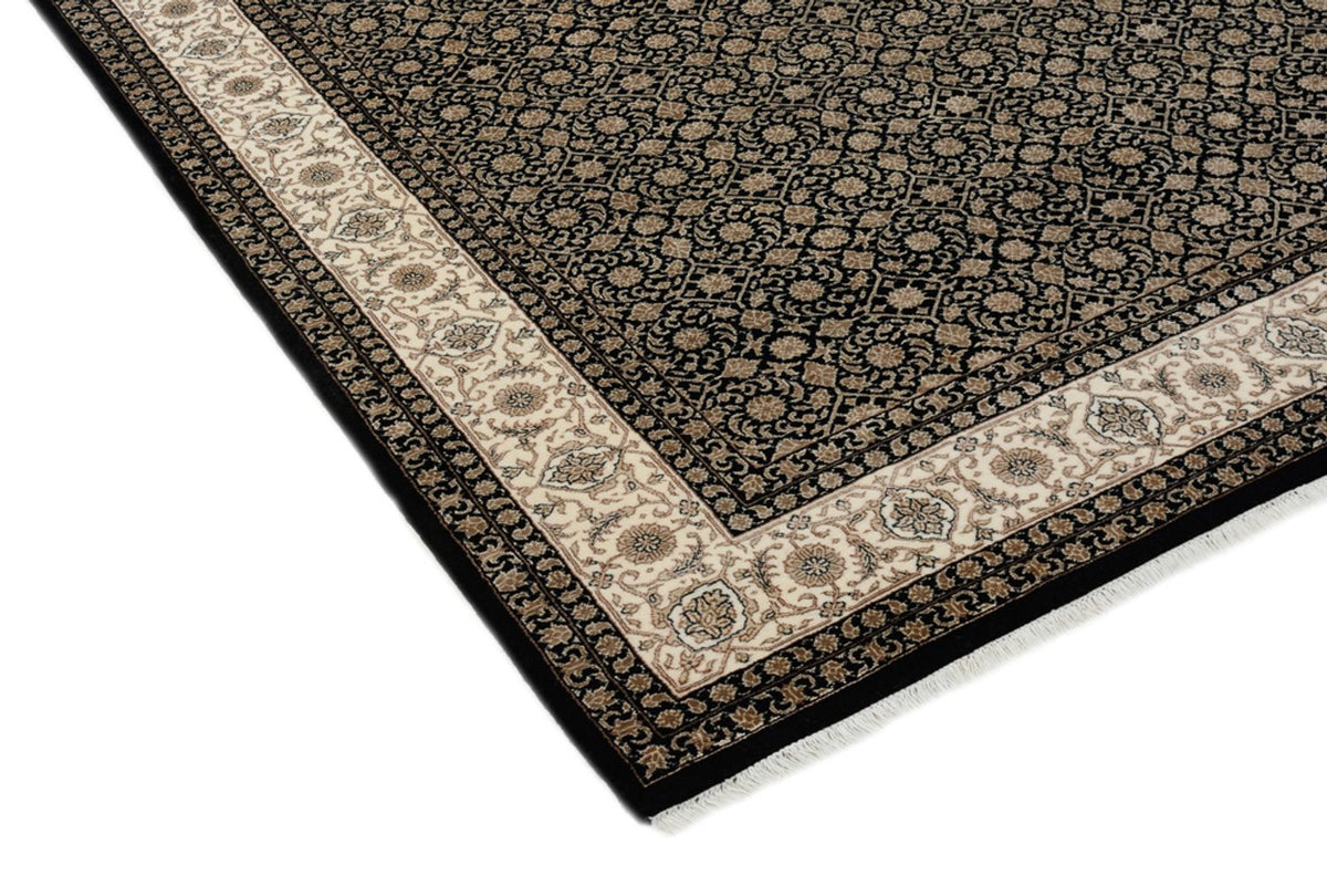 Orientalsk tæppe - Bijar - Indus - 204 x 141 cm - mørk beige