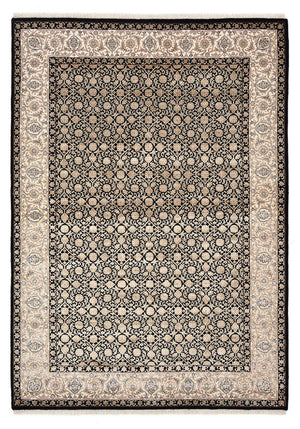 Orientalsk tæppe - Bijar - Indus - 203 x 144 cm - mørk beige