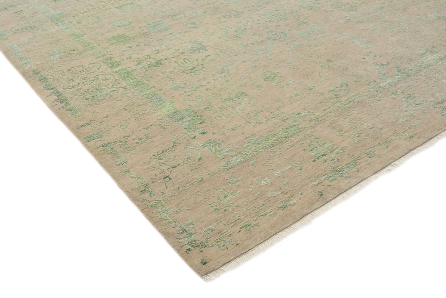 Designer tæppe - 305 x 255 cm - sand