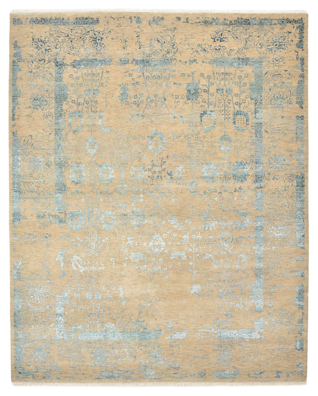 Designer tæppe - 304 x 248 cm - sand
