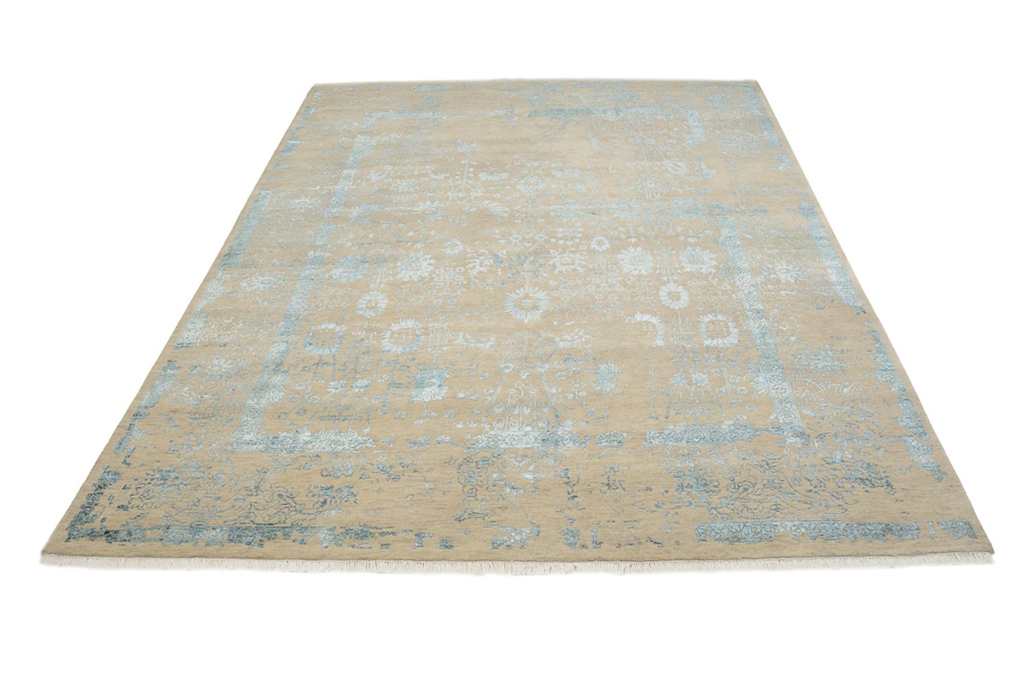 Designer tæppe - 304 x 248 cm - sand