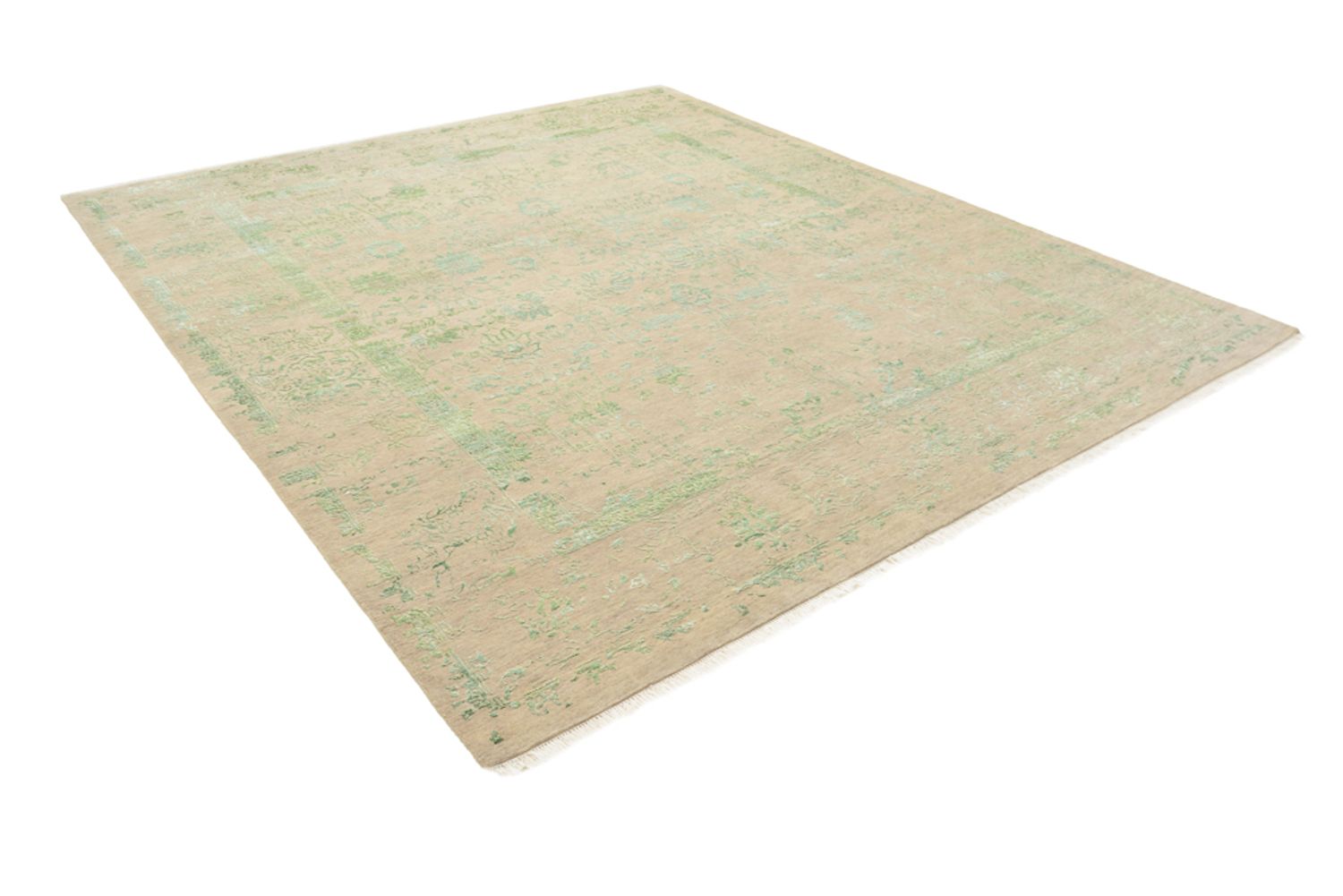 Designer tæppe - 296 x 256 cm - sand