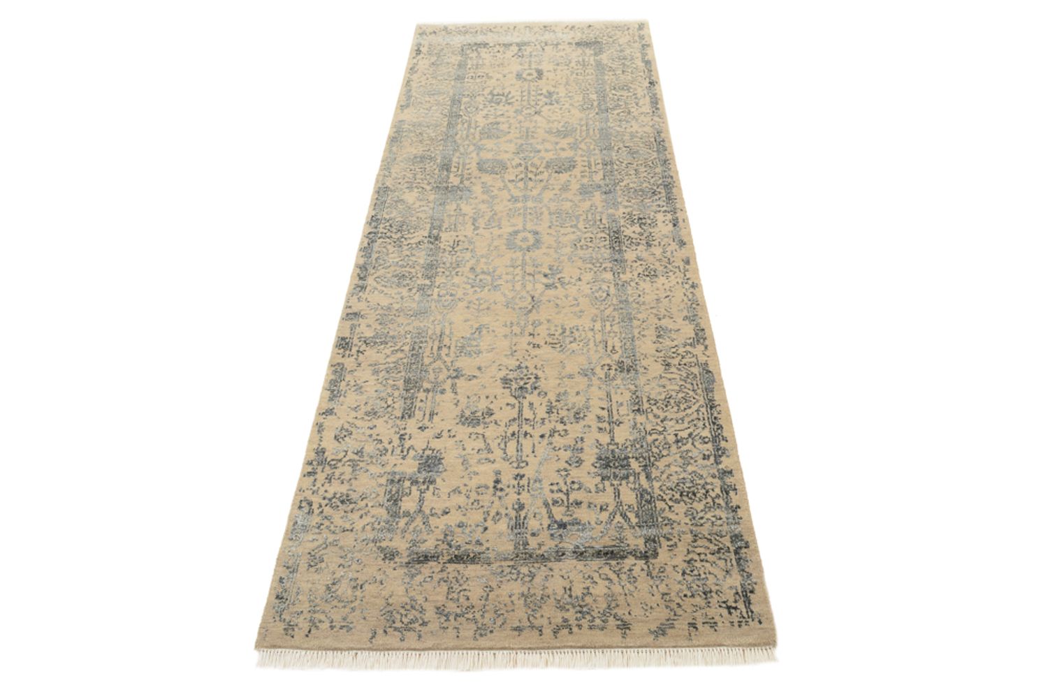 Løber Designer tæppe - 243 x 83 cm - sand