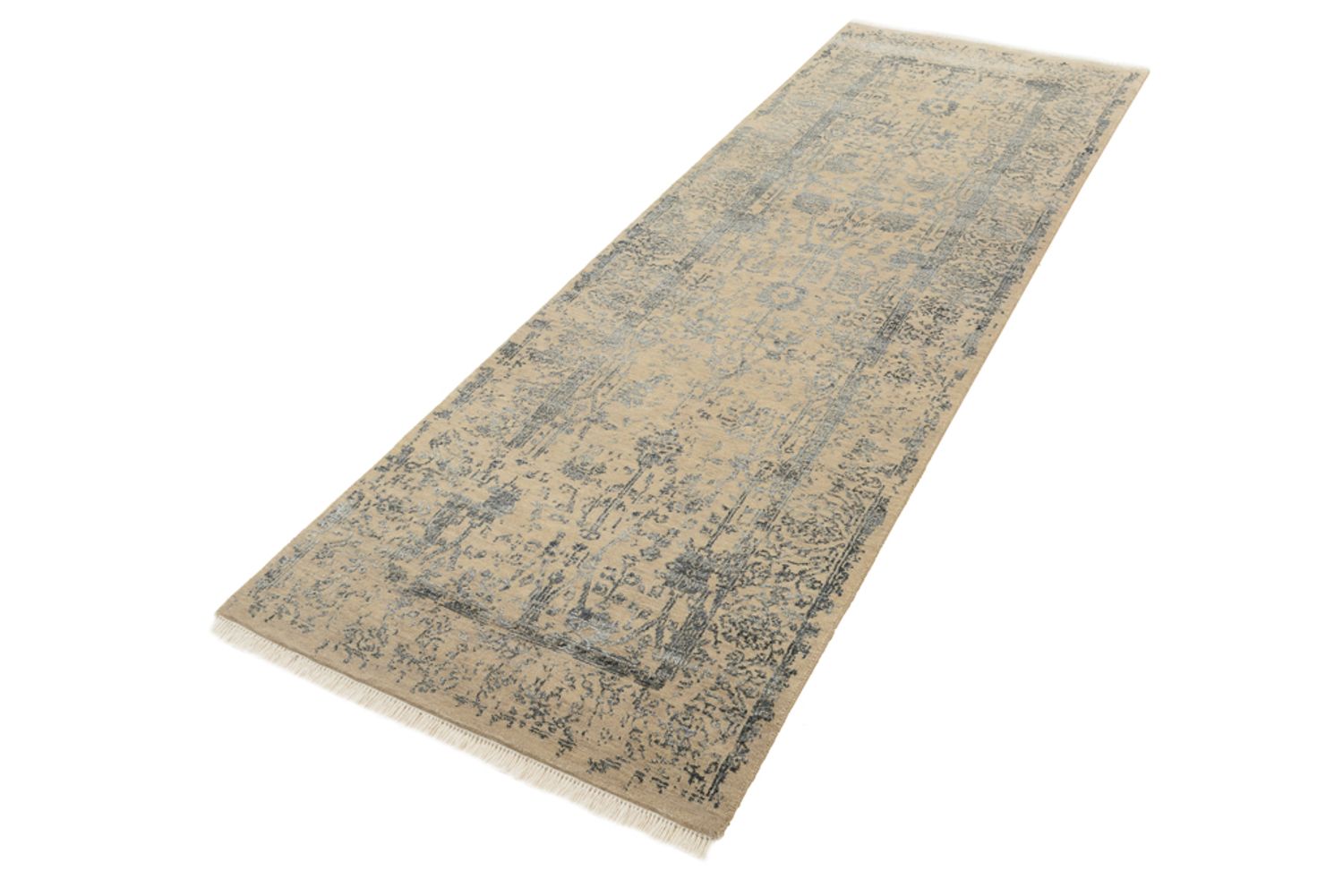 Løber Designer tæppe - 243 x 83 cm - sand