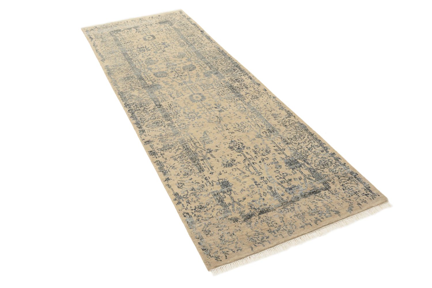 Løber Designer tæppe - 243 x 83 cm - sand
