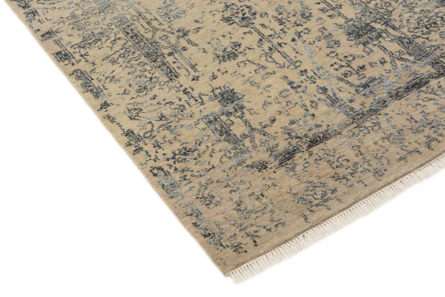 Løber Designer tæppe - 243 x 83 cm - sand