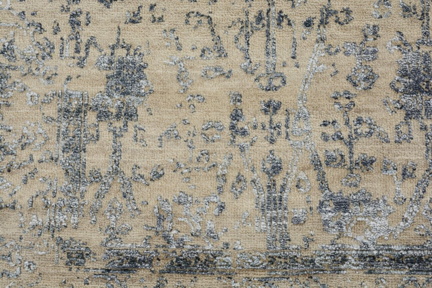 Løber Designer tæppe - 243 x 83 cm - sand