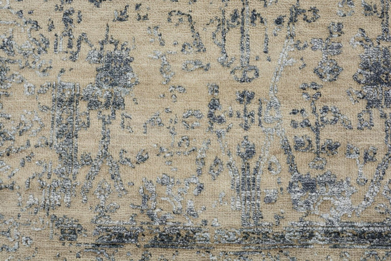 Løber Designer tæppe - 243 x 83 cm - sand