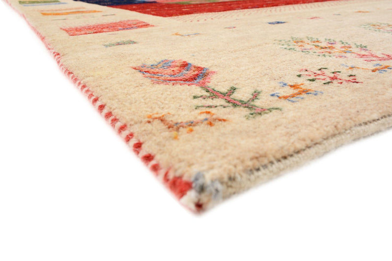 Gabbeh-tæppe - Loribaft Indus - 244 x 173 cm - flerfarvet