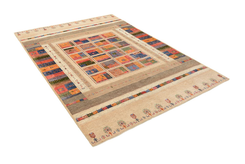 Gabbeh-tæppe - Loribaft Indus - 244 x 171 cm - flerfarvet