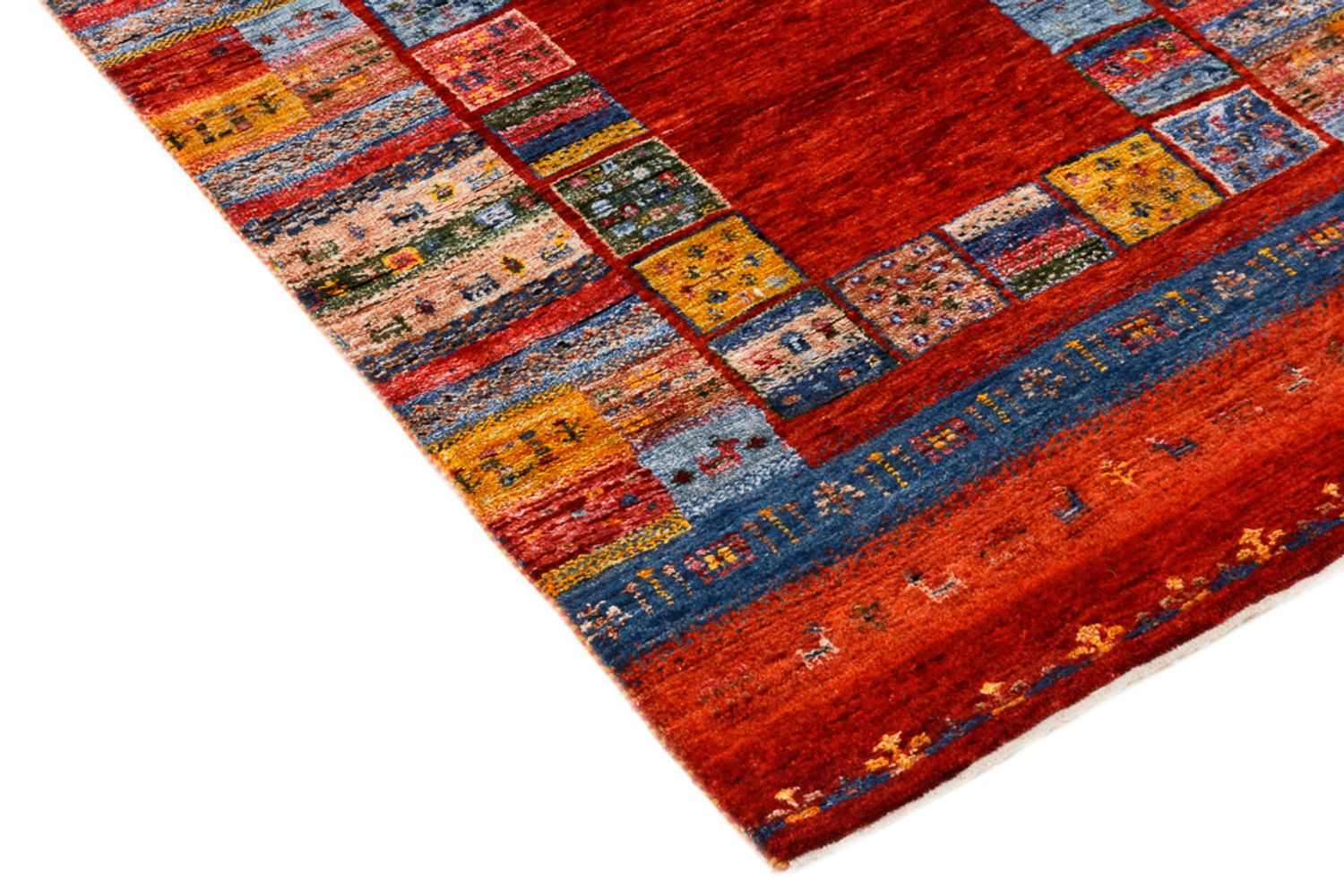 Løber Gabbeh-tæppe - Loribaft Indus - 249 x 82 cm - flerfarvet