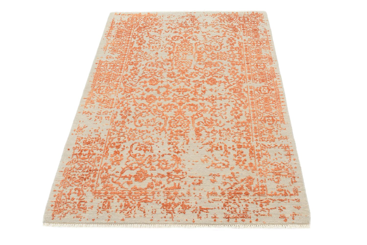 Designer tæppe - 154 x 96 cm - orange