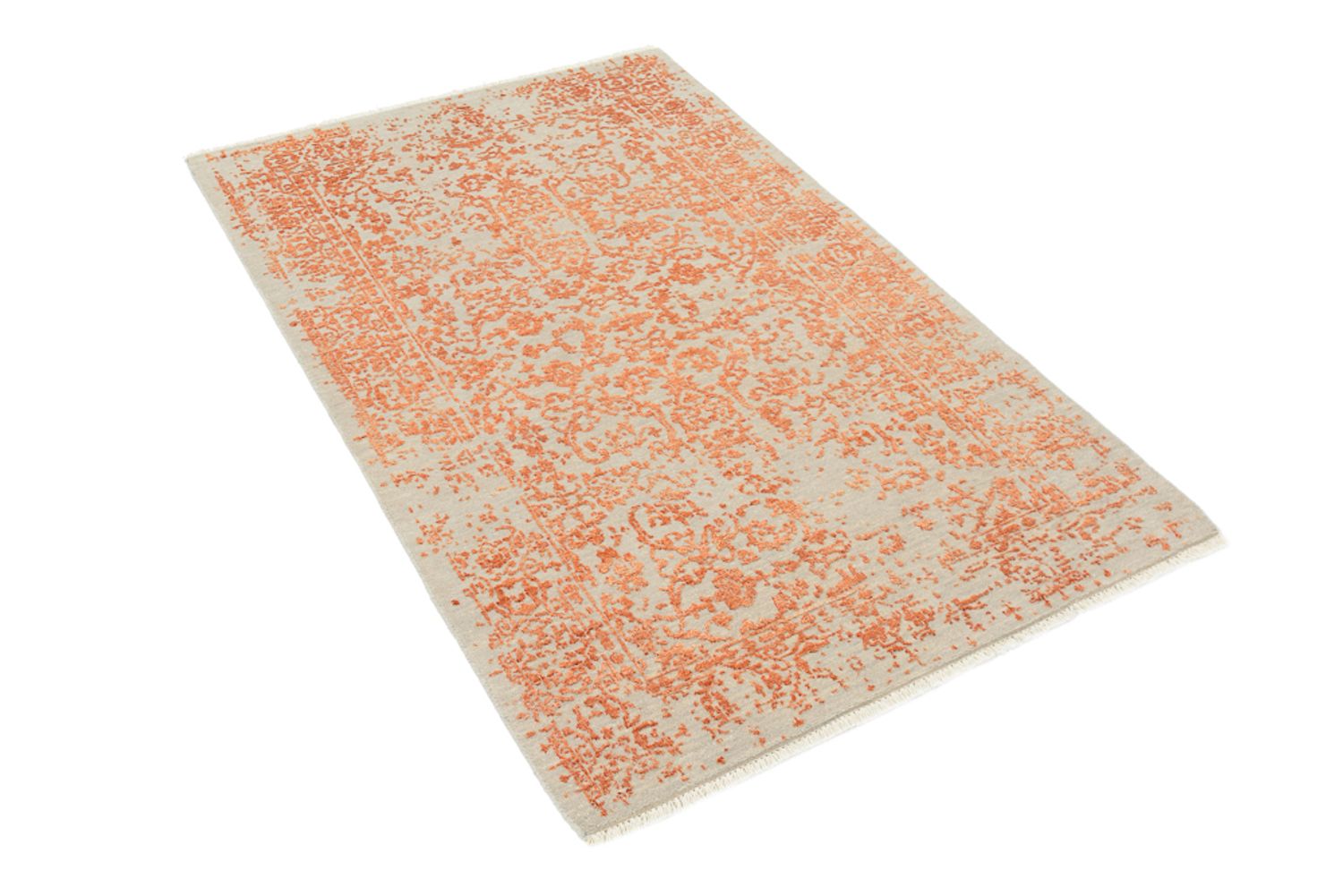 Designer tæppe - 154 x 96 cm - orange